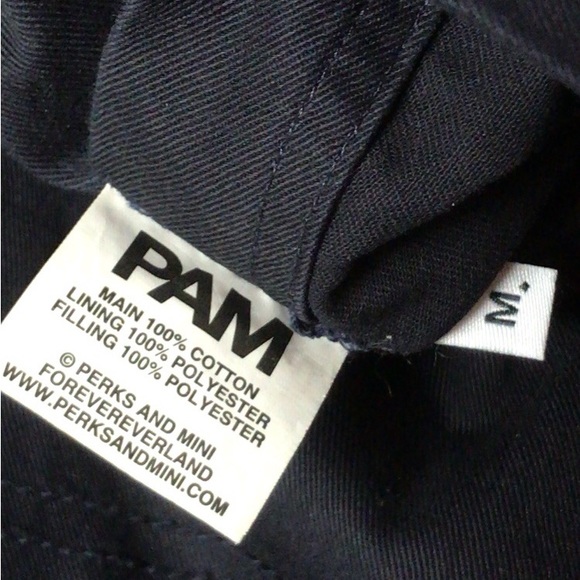 P.A.M. PAM 'PERKS AND MINI' MENS Reversible Jacket Medium Blue Brown EUC RARE - Picture 7 of 16